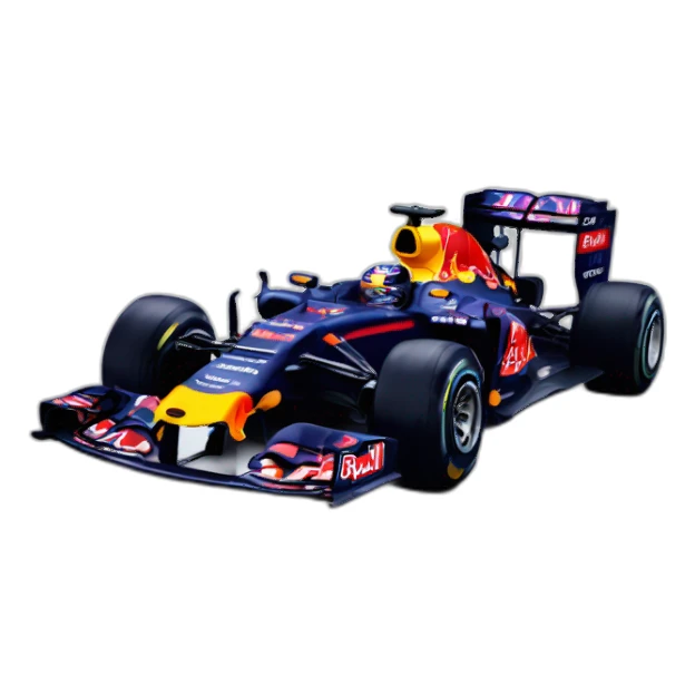 Formula one red Bull sticker