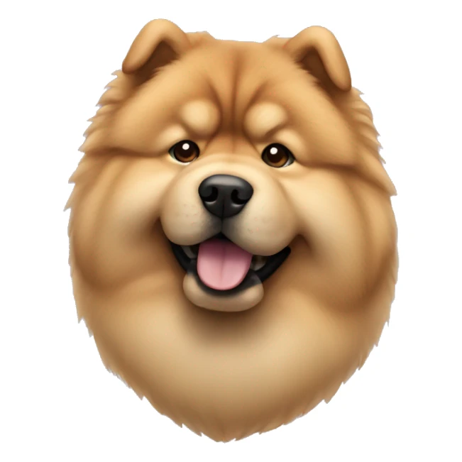Chowchow dog sticker