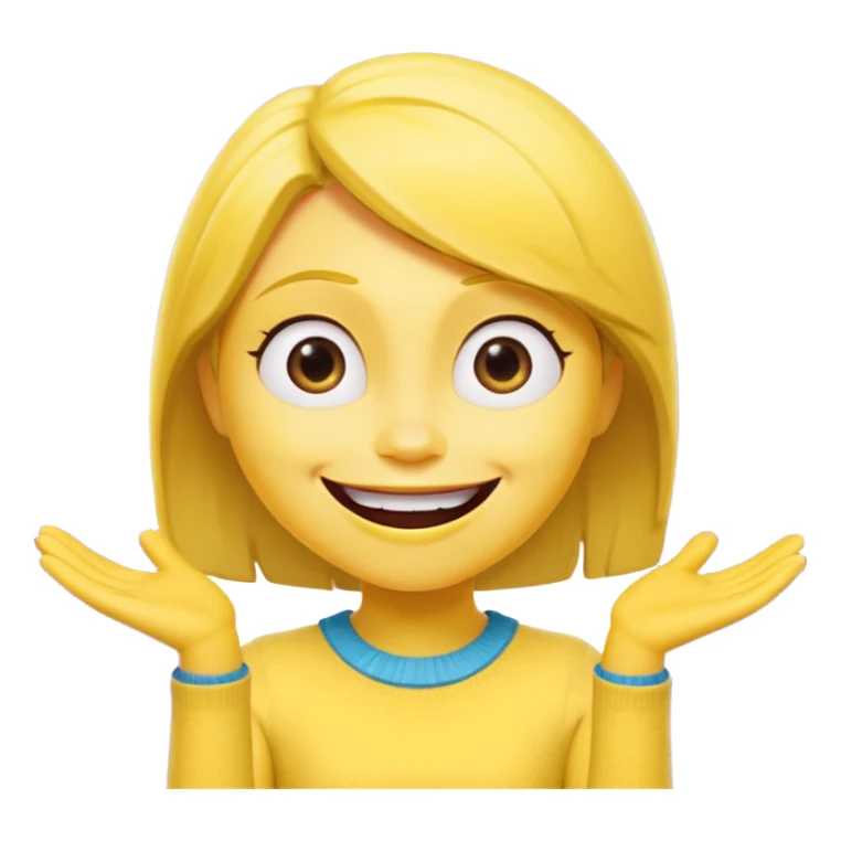 Joy from The Inside Out movie sticker