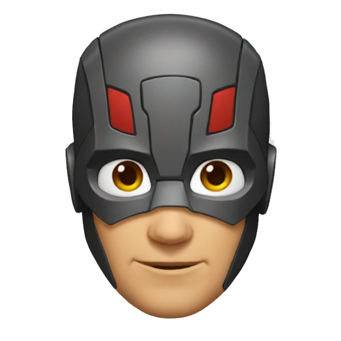 Antman face round sticker