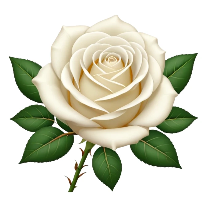white roses only sticker
