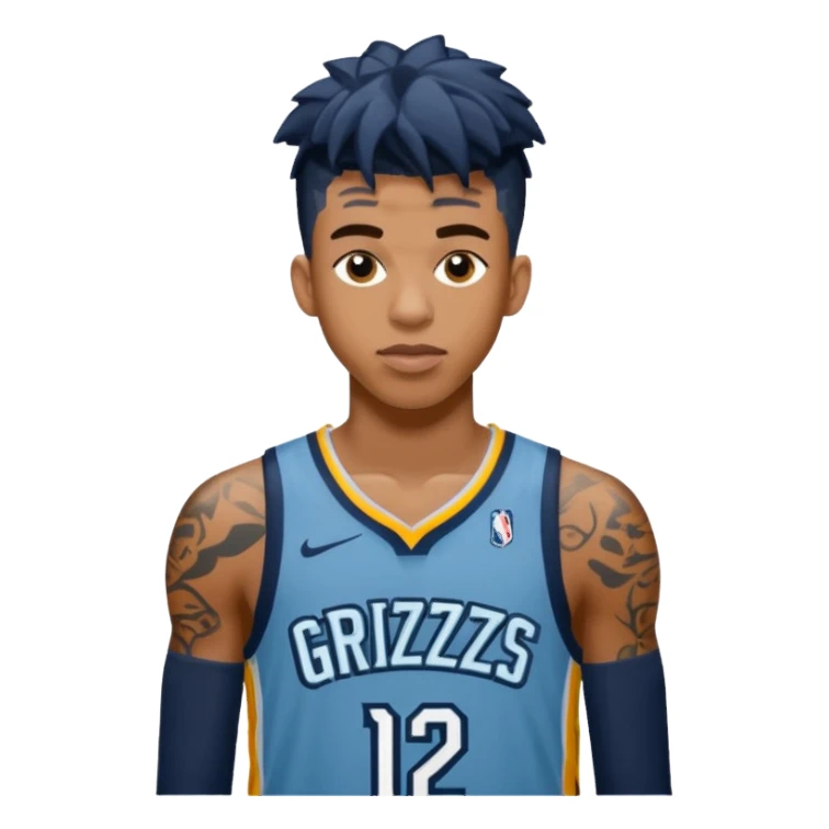 Ja Morant Grizzlies sticker