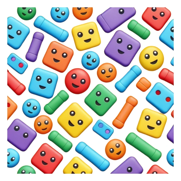 Scattered Toys on the floor  sticker