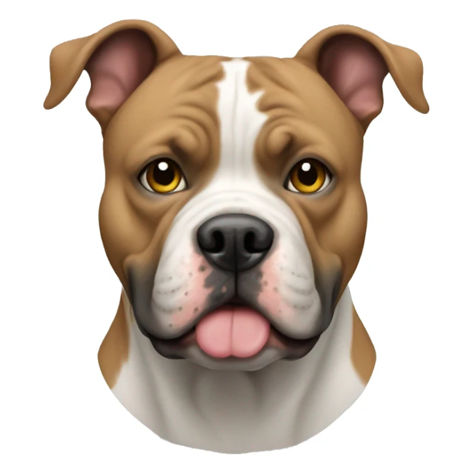 American bully dog sticker
