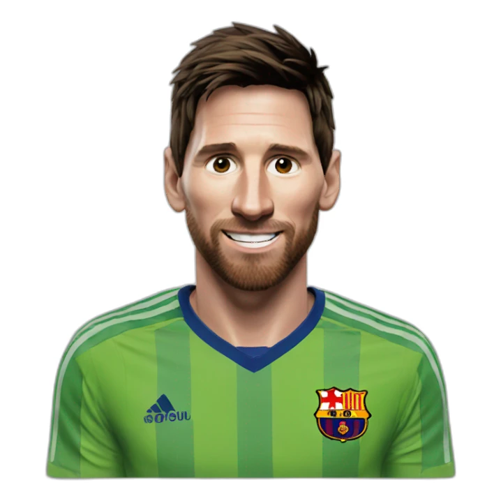 Messi say ok sticker