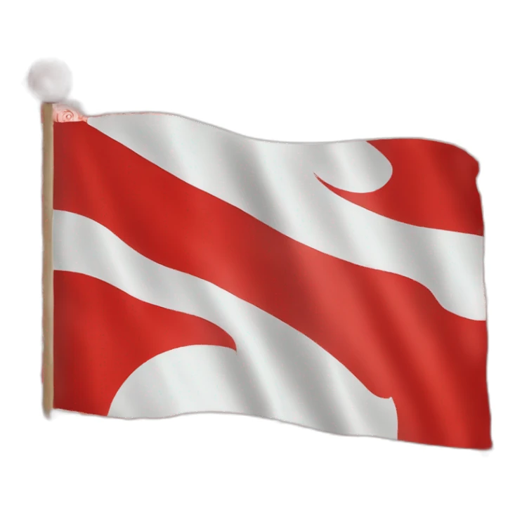 Tongan flag sticker