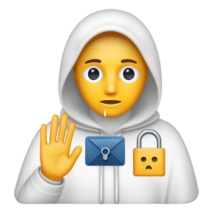 Privacy risks and identity theft sticker