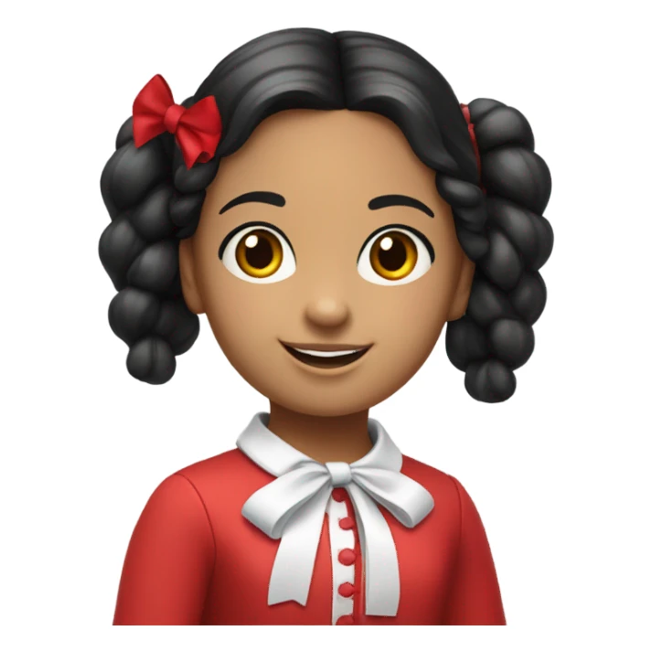 Squid game doll young hee sticker