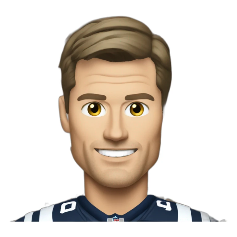 tom brady sticker