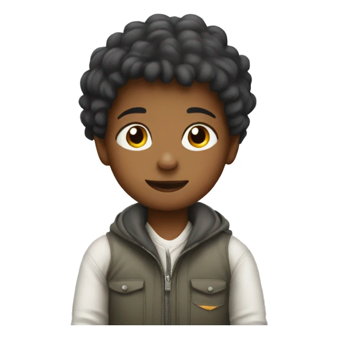 Child at the plane sticker