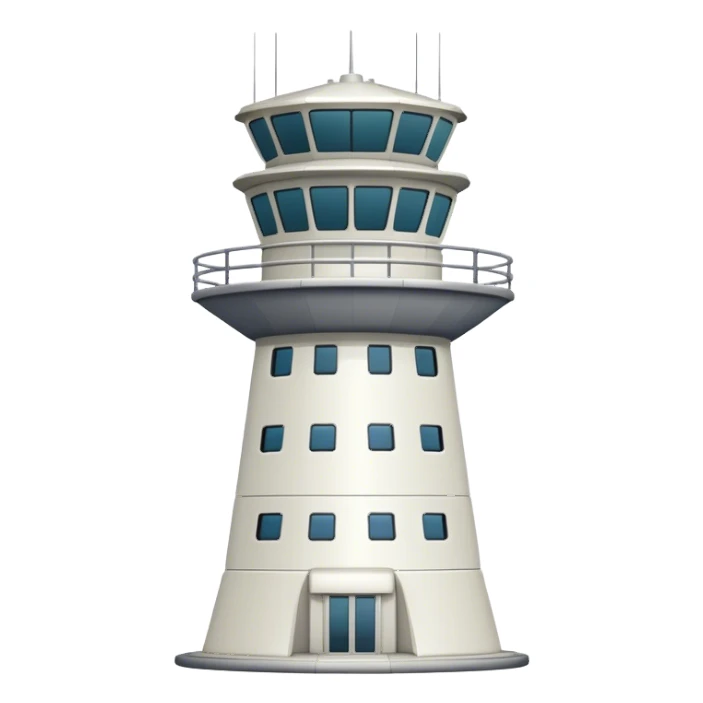 air traffic control tower sticker
