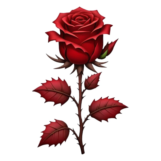 I want a curse rose.  sticker
