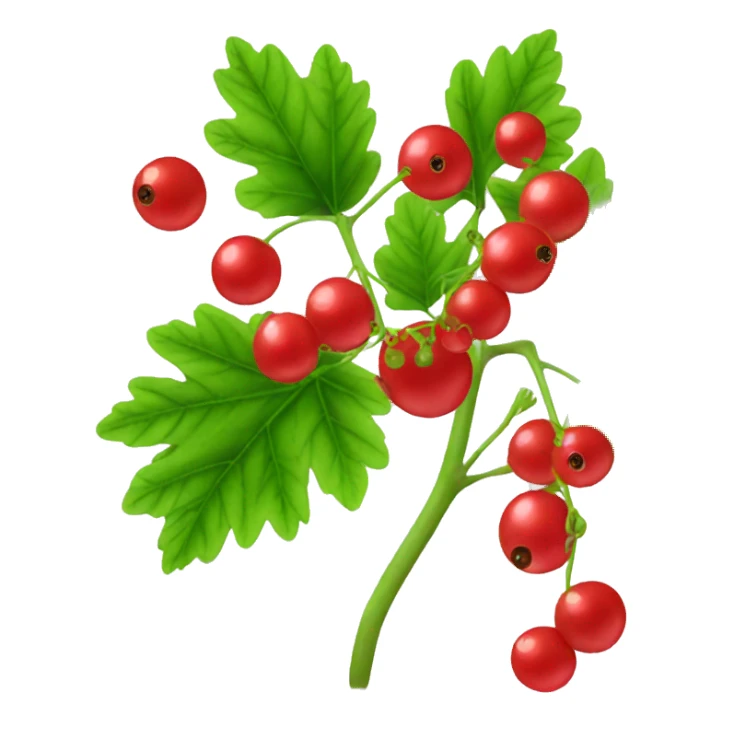 red currant plant sticker