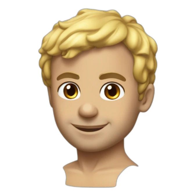 Emanuel Macron en maillot de bain sticker