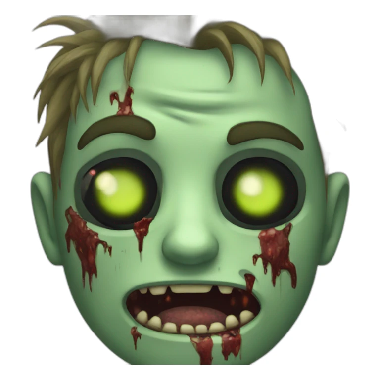 zombie chris sticker