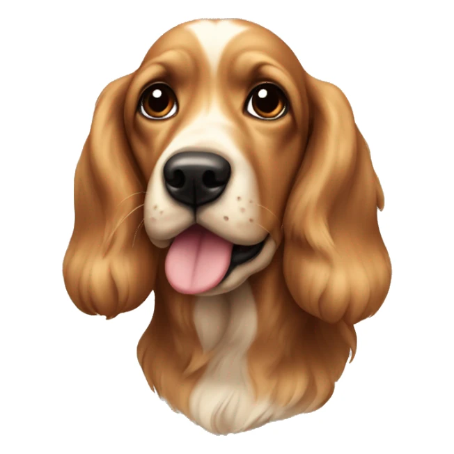 Cachorra cocker  sticker