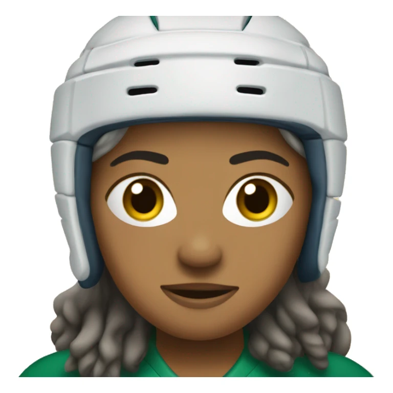 Jugadora hockey sticker