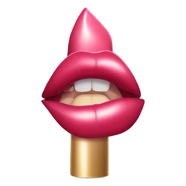 Lipstick sticker