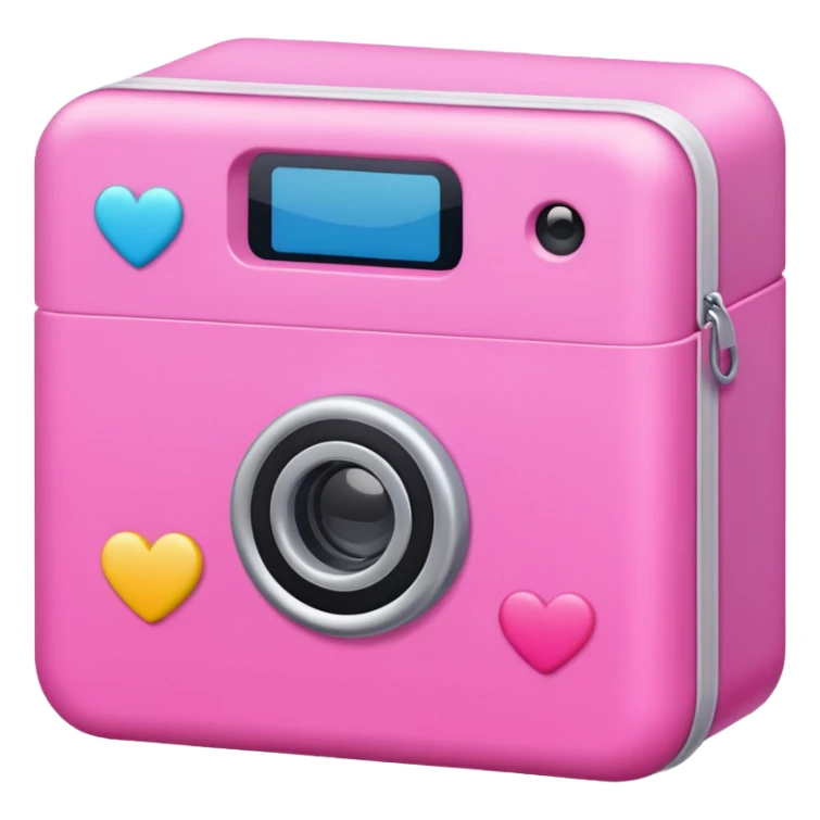 pink photo storage sticker