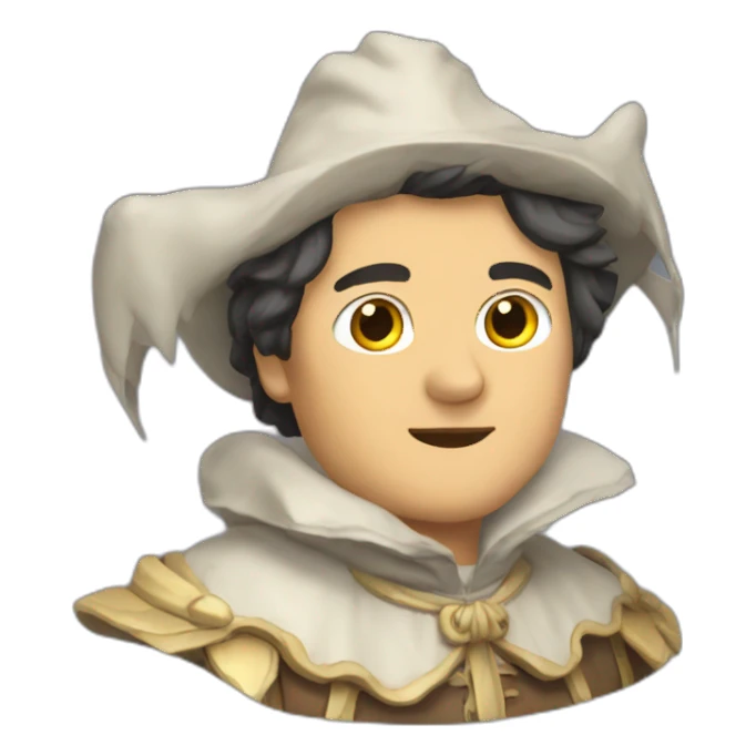 Boucher chauve sticker