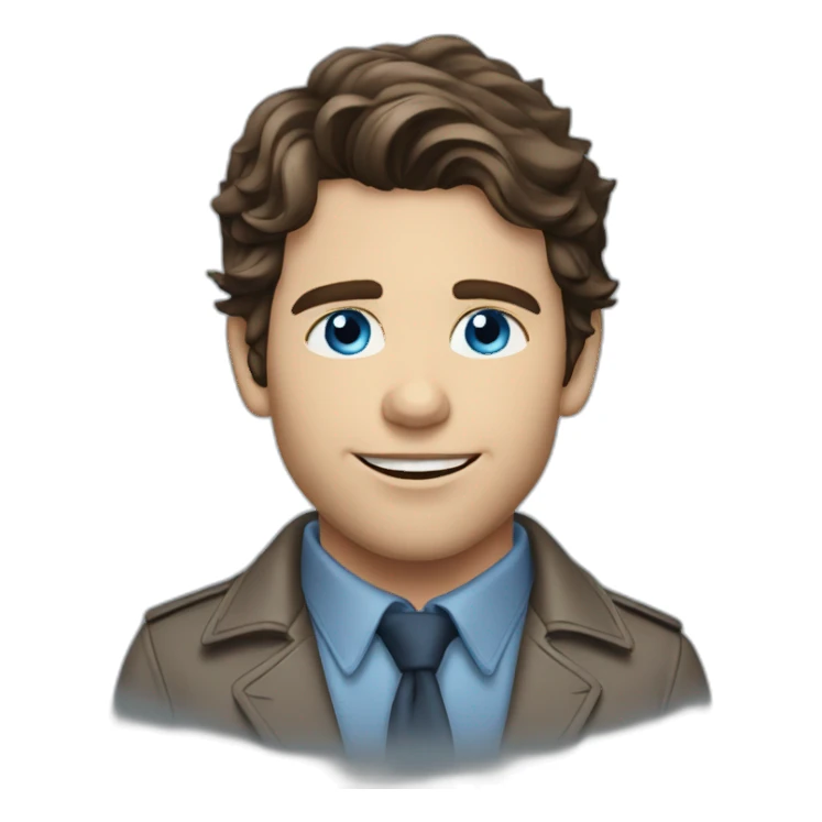 James marsden younger with blue eyes sticker