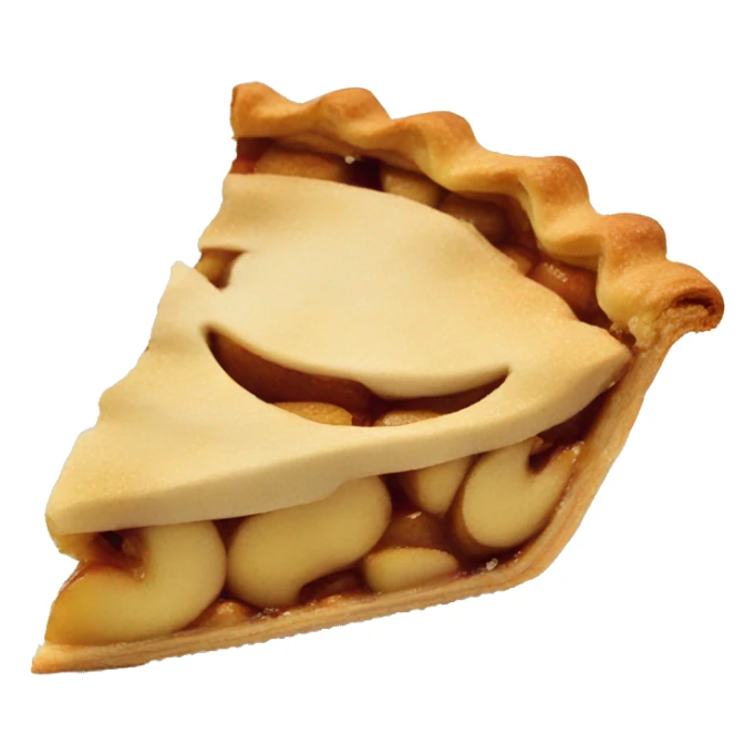 christmas apple cinnamon pie  sticker