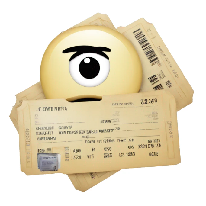 police ticket sticker