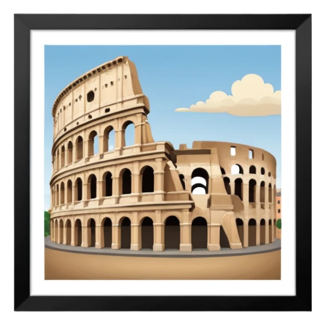 Coliseo roma sticker