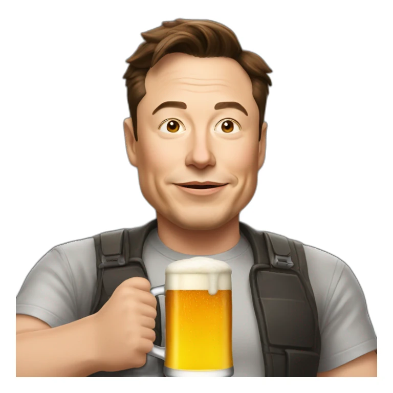 elon-musk-hoilding-beer sticker