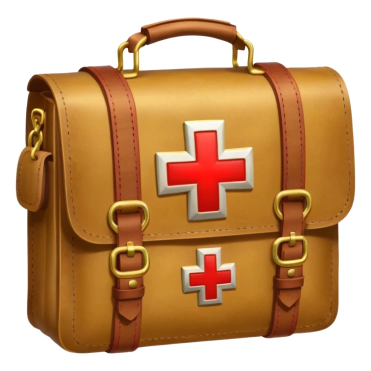 golden Medic bag sticker