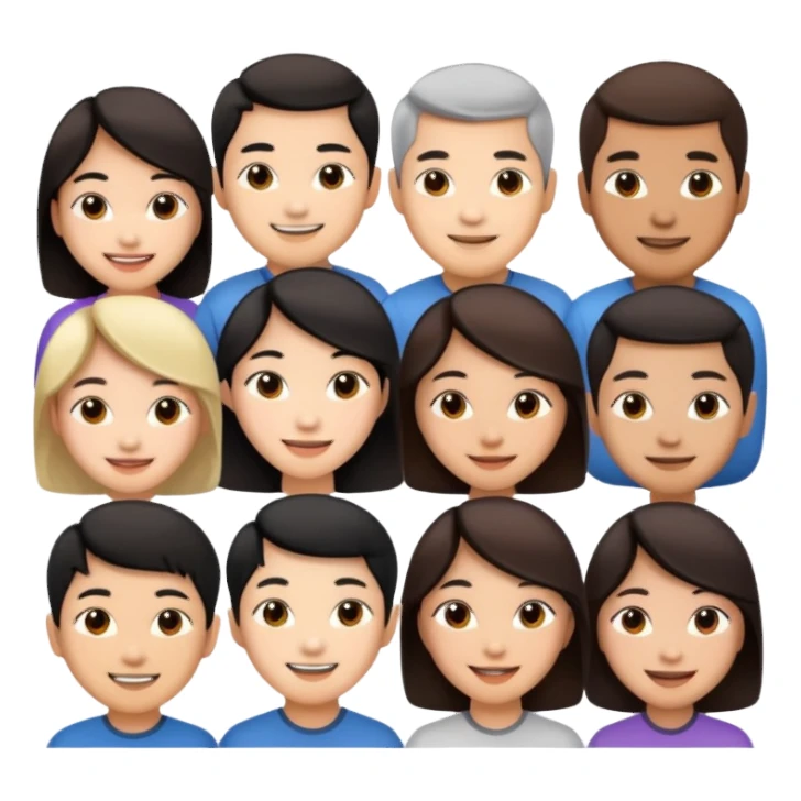 asian people sticker