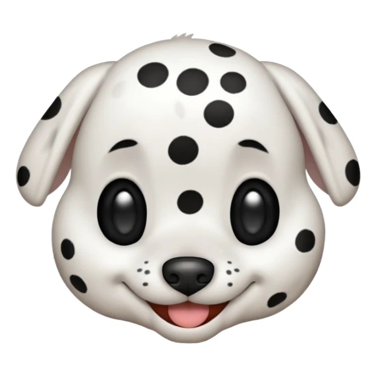 emoji dalmata sticker