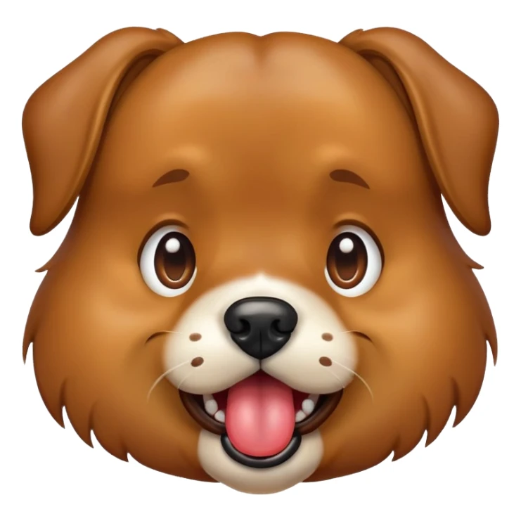 Dog drooling sticker