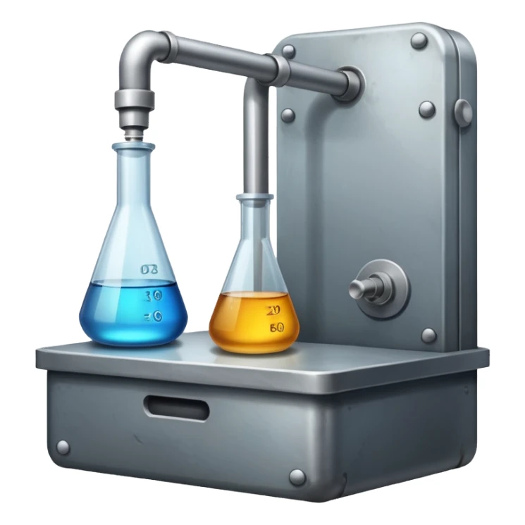 Secretive lab in a deserted place sticker