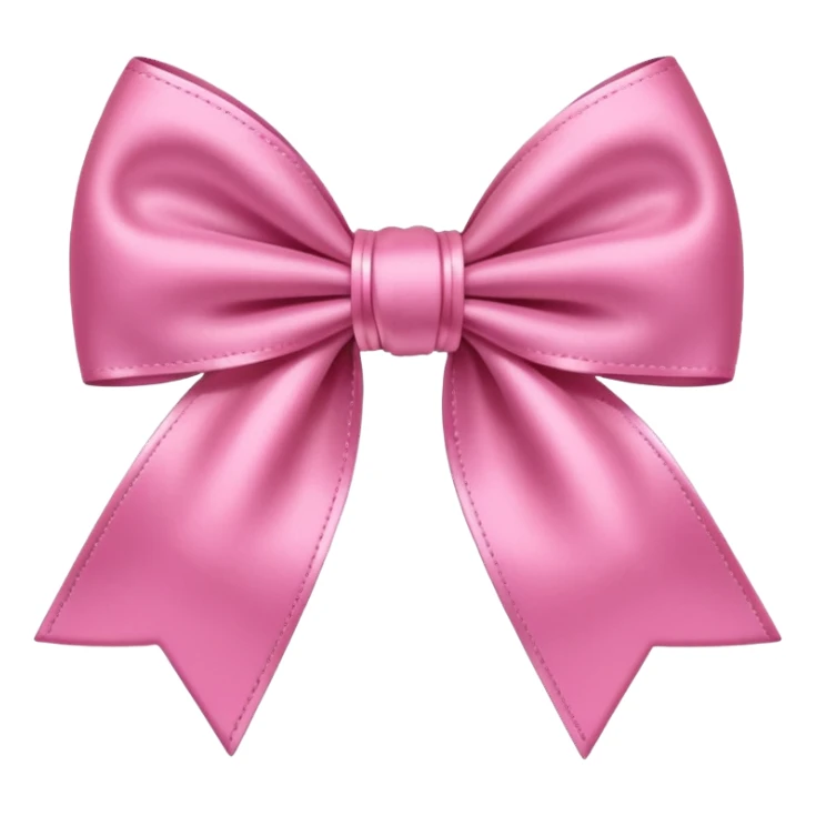 pretty pink bow sticker