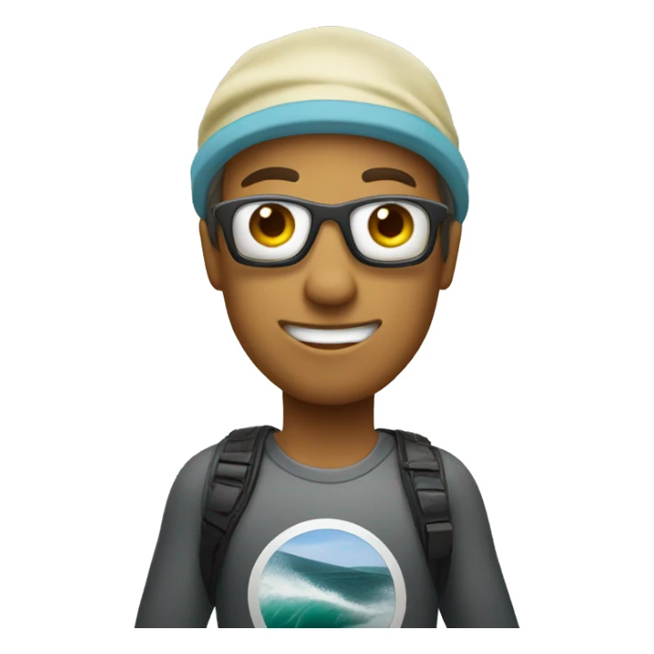 a photographer surfer sticker