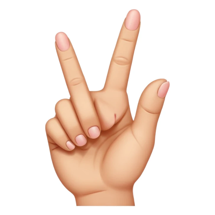 middle finger sticker