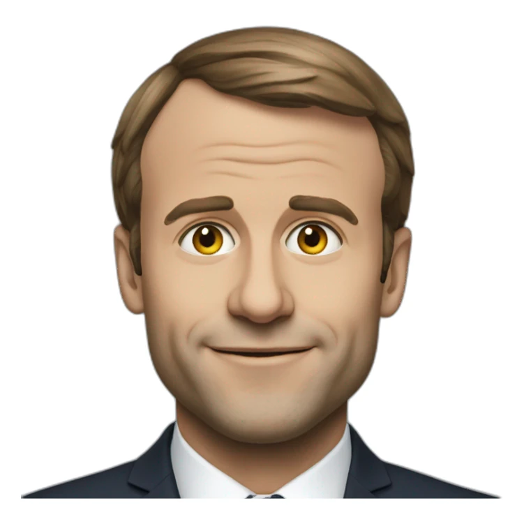 Macron realiste sticker