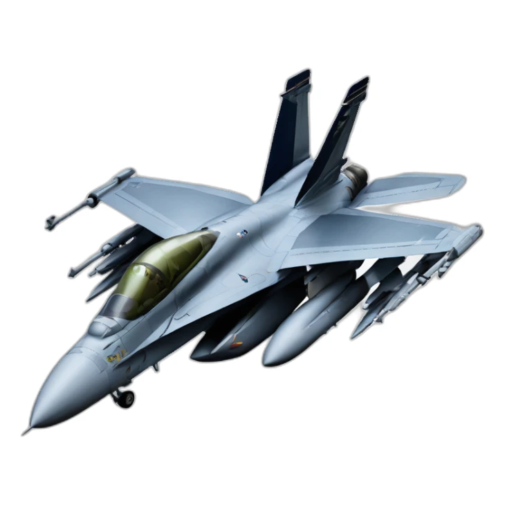 Avion chasse F-18 sticker