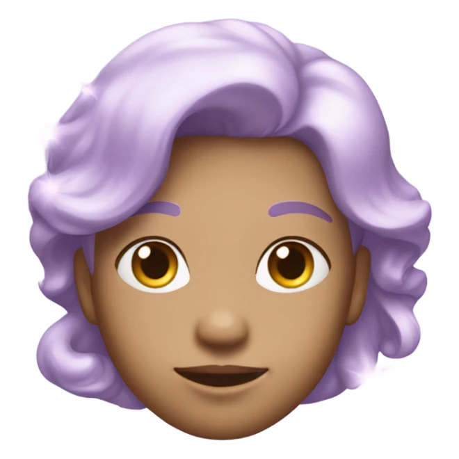 Pastel lilac sparkle icon sticker