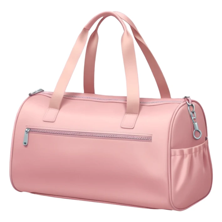 Pastel pink gym bag  sticker