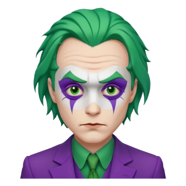 Sad JOker sticker