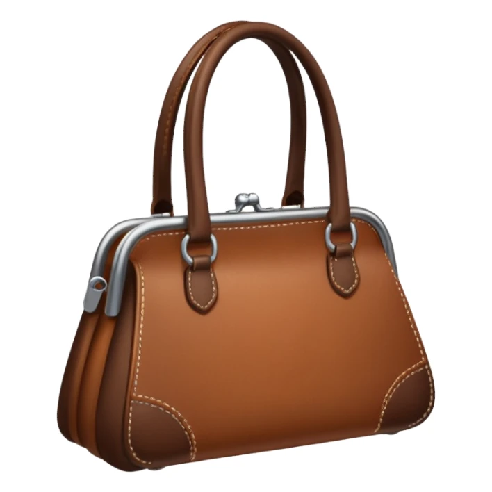 brown hand bag sticker