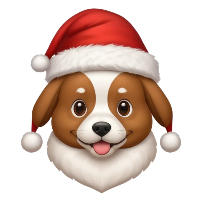 Christmas Dog sticker