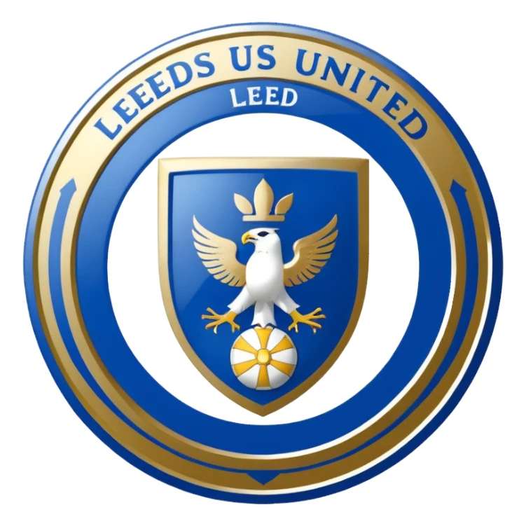 Leeds united badge  sticker