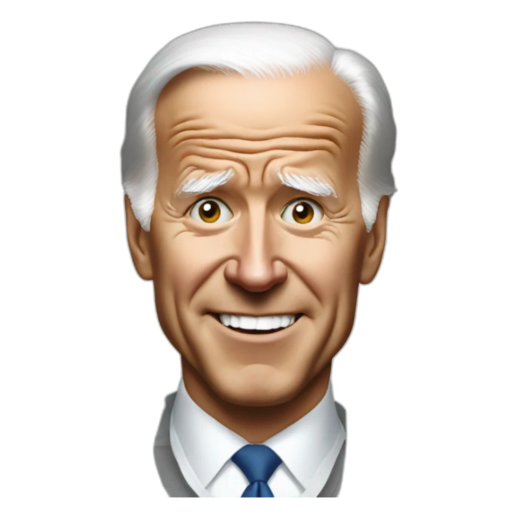scary joe biden sticker