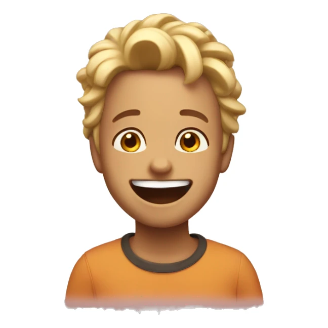 Wholesome overjoyed sticker