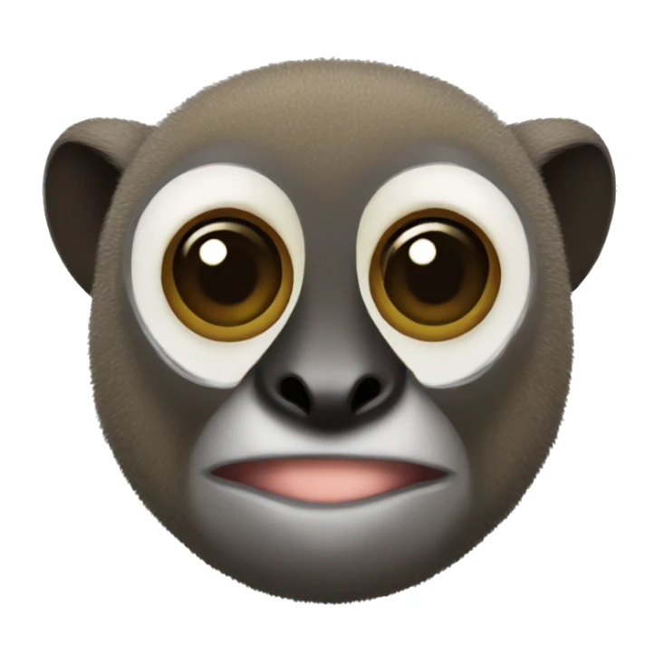 greater bamboo lemur sticker