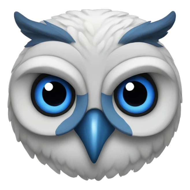 blue owl with a longview sticker