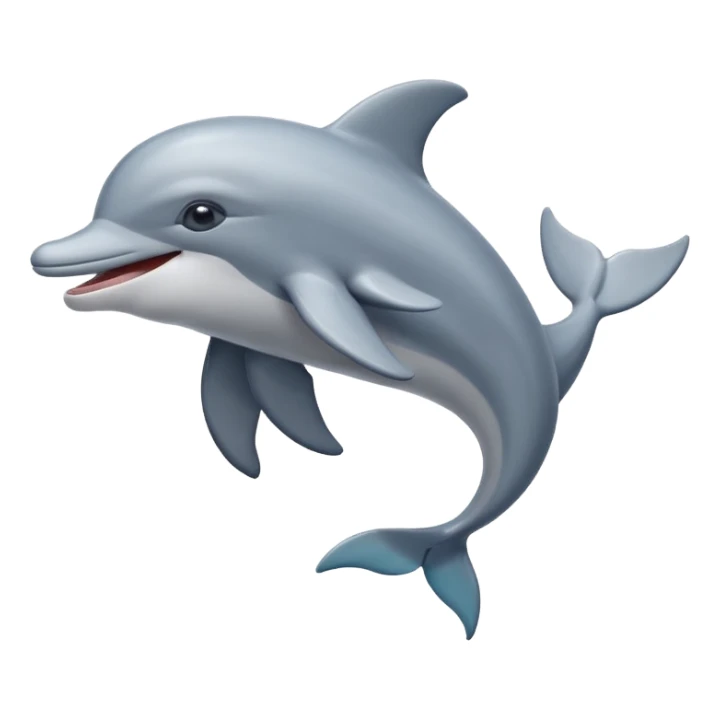 laughing dolphin sticker